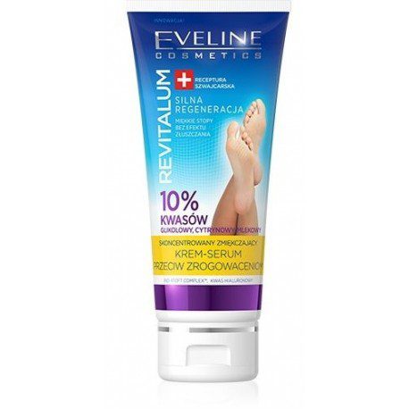EVELINE Eveline Cosmetics Revitalum – Krem-Serum do stóp przeciw zrogowaceniom 75 ml - Drogeria Internetowa DrogeriaCoco.pl — Inhaltsstoffe i ocena