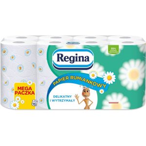 Regina Papier toaletowy Rumianek 16 rolek do domu