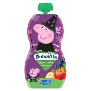 BoboVita Peppa Pig Mus jagody jabłko banan 100g