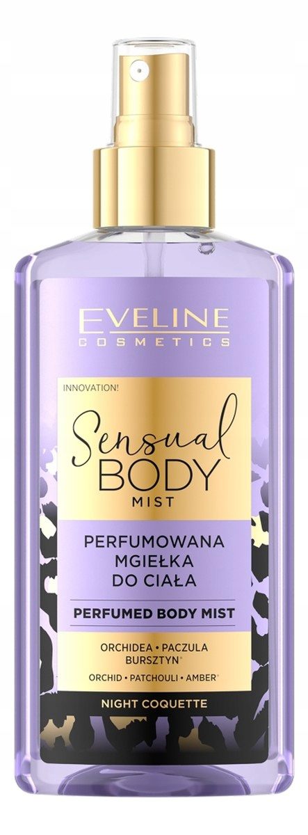EVELINE EVELINE Sensual Body Mist Perfumowana mgiełka do ciała Night Coquette, 150ml - Drogeria Internetowa DrogeriaCoco.pl