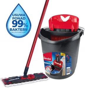 Vileda Ultramax Mop z zestawem produktów do sprzątania