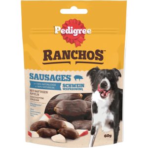 Pedigree Ranchos Sausages Przysmak dla psa z wieprzowiną 70g