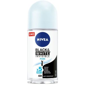 Nivea Black&White Invisible Pure 72H antyperspirant