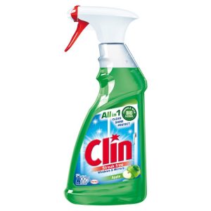 Clin Jabłkowy Płyn do mycia powierzchni szklanych 500 ml