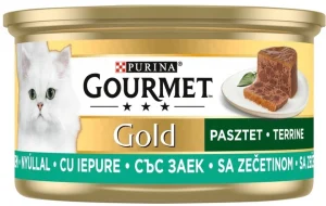 Mokra karma dla kot&oacute;w Purina Gourmet Gold Pasztet z kr&oacute;lika 85 g