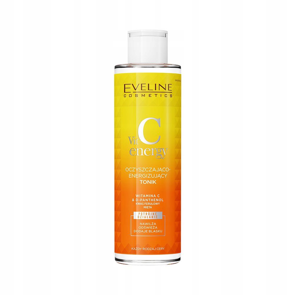 EVELINE Eveline Vit C Energy Oczyszczająco-energizujący tonik 200 ml - Drogeria Internetowa DrogeriaCoco.pl