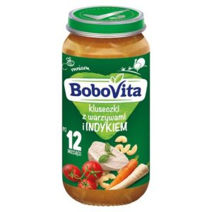 BoboVita Kluseczki z warzywami i indykiem po 12 miesiącu
