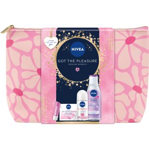 Nivea Got the Pleasure Zestaw kosmetyk&oacute;w + r&oacute;żowa kosmetyczka