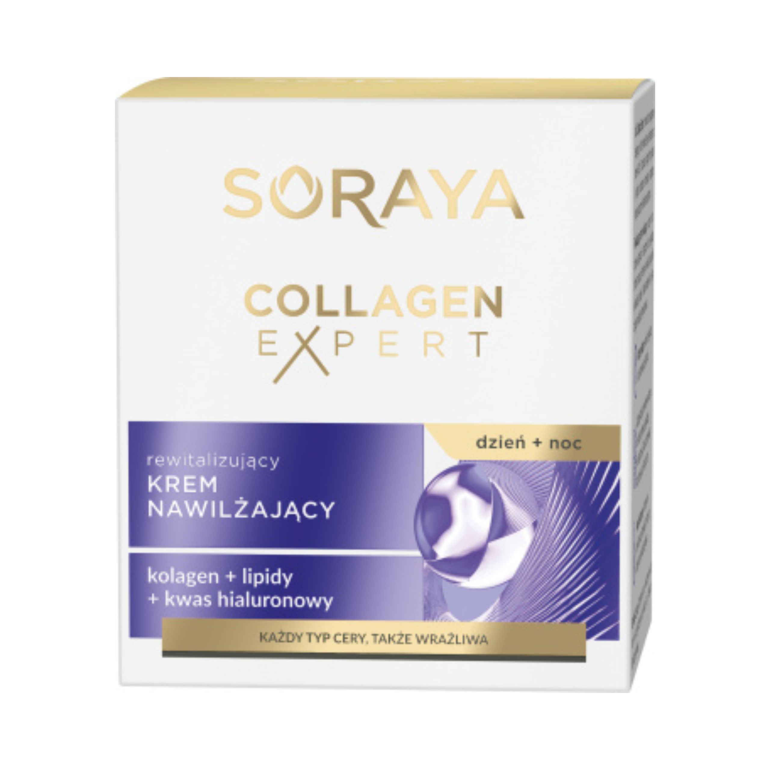 Soraya Soraya Collagen Expert rewitalizujący Krem do twarzy nawilżający 50 ml - Drogeria Internetowa DrogeriaCoco.pl