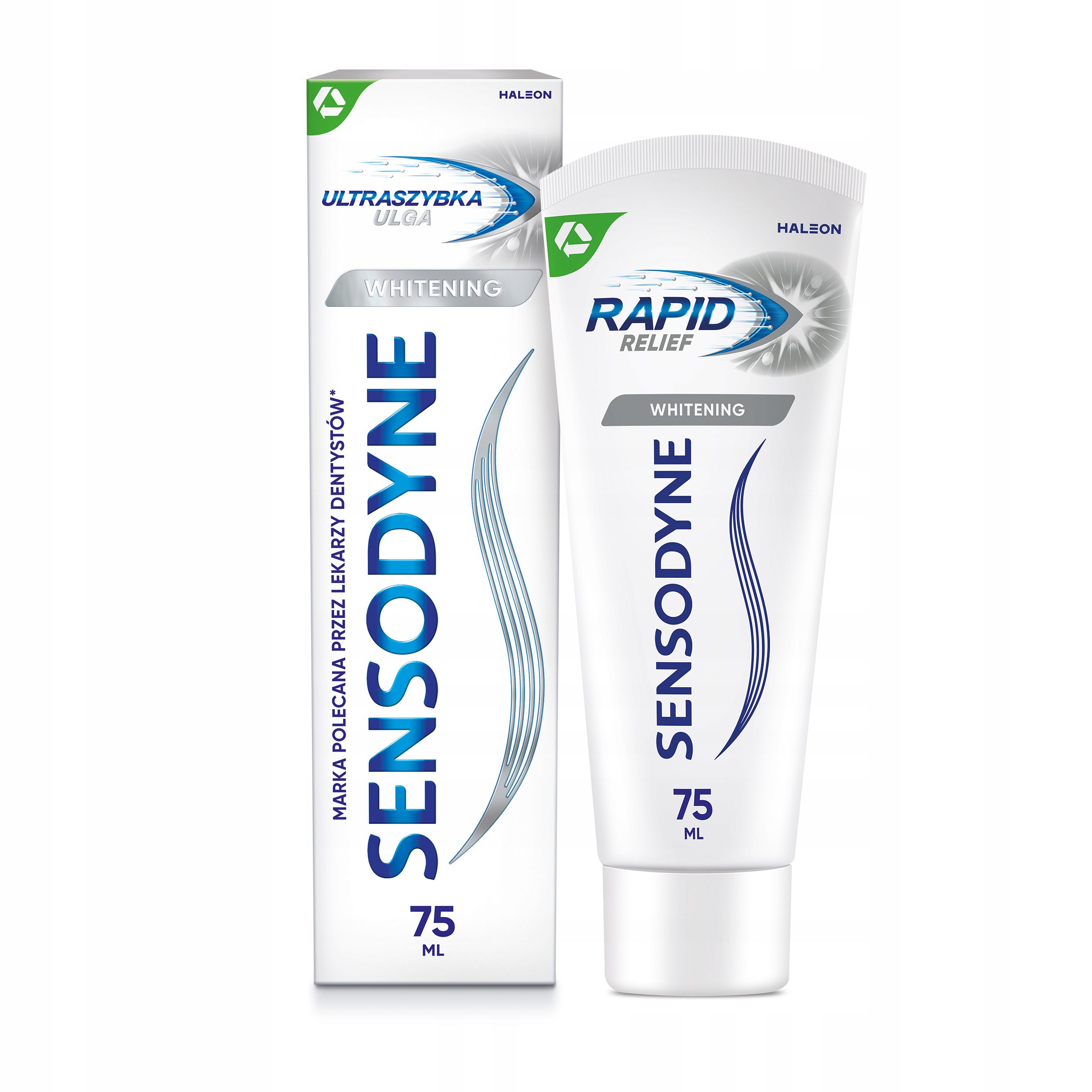 Sensodyne Sensodyne Whitening Rapid Relief – Pasta do zębów wrażliwych 75 ml - Drogeria Internetowa DrogeriaCoco.pl