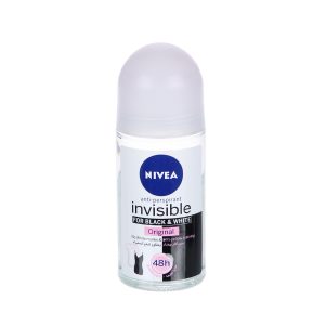 Nivea Black & White Invisible Clear antyperspirant roll-on
