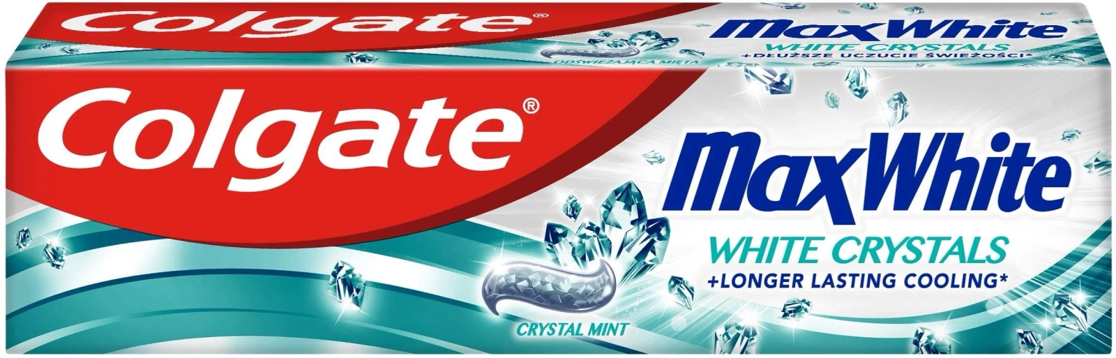 Colgate Colgate Max White Crystals Pasta do zębów 100ml - Drogeria Internetowa DrogeriaCoco.pl — Inhaltsstoffe i ocena