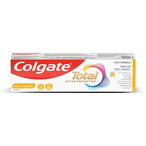 Colgate Colgate Total Anti-Tartar Pasta do zębów ochronna przed kamieniem nazębnym 75 ml - Drogeria Internetowa DrogeriaCoco.pl — Składniki i ocena