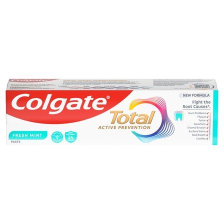 Colgate Colgate Total Fresh Mint Pasta do zębów 75 ml - Drogeria Internetowa DrogeriaCoco.pl — Składniki i ocena