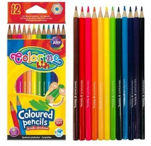 Colorino Kids kredki ołówkowe wymazywalne 12 szt.