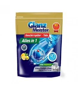GlanzMeister Alles in 1 tabletki do zmywarki 90 szt.