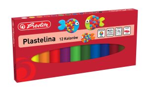 Herlitz Plastelina 12 kolor&oacute;w do zabawy