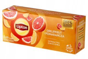 Lipton Herbatka owocowa Grejpfrut Pomarańcza 20x32g