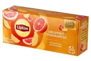 Lipton Herbatka owocowa Grejpfrut Pomarańcza 20x32g