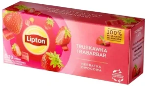 Lipton Herbatka owocowa Truskawka Rabarbar 20x32g