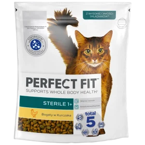 Perfect Fit Sterile 1+ Sucha karma dla kota Bogaty w Kurczaka 1kg