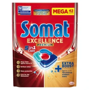 Somat Excellence Premium 5w1 kapsułki do zmywarki 42 szt.