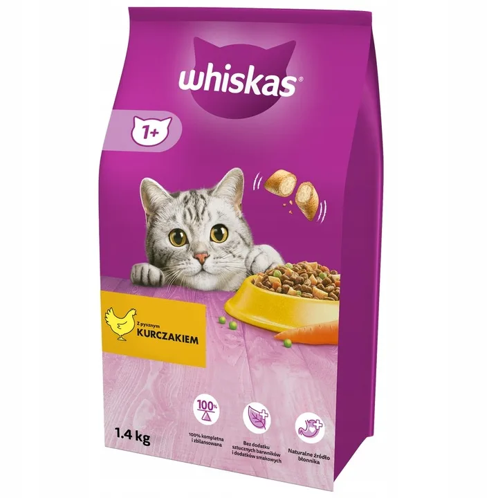 Whiskas Sucha karma dla kota Kurczak 1,9kg do codziennego