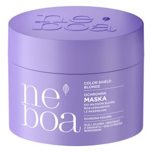 NEBOA Color Shield Blonde – maska do włosów blond, rozjaśnianych i z pasemkami 300 ml