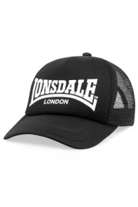 Lonsdale Czapka z daszkiem TRUCKER &ndash; Czarna do codziennych