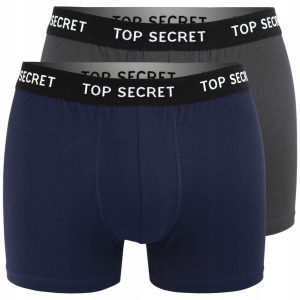 Top Secret Bokserki Męskie Bawełniane 2 sztuki rozmiar XXL