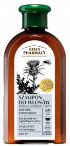 szampon do włosów osłabionych z łopianem GREEN PHARMACY