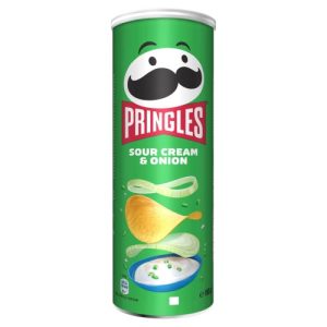 Pringles Sour Cream&Onion chipsy ziemniaczane 165g