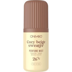 OnlyBio Cozy beige sweater 26&deg;C Mgiełka do włos&oacute;w i ciała 100 ml