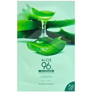 HOLIKA HOLIKA Aloe 96% Soothing Jelly Mask Sheet – intensywnie nawilżająca maska w płachcie 23 ml