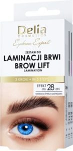 zestaw do laminacji brwi Delia Cosmetics Brow Lift