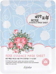 ESFOLIO Rose maska w płachcie, kojąca 25 ml do twarzy