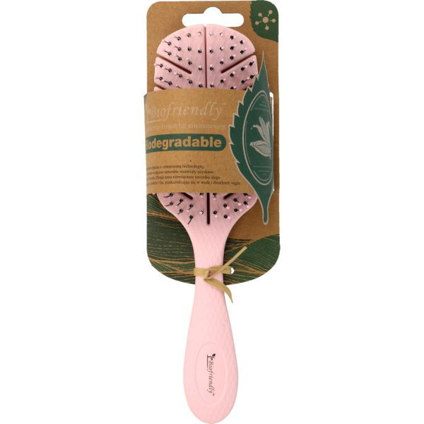 BIOFRIENDLY Mini Różowa – szczotka do włosów 1 szt.