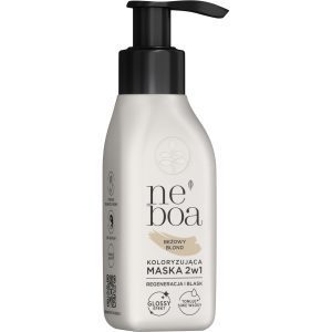 NEBOA Maska do włosów koloryzująca 2w1 Beżowy Blond 100ml