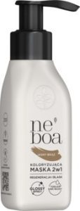 maska do włosów koloryzująca jasny brąz NEBOA 100 ml