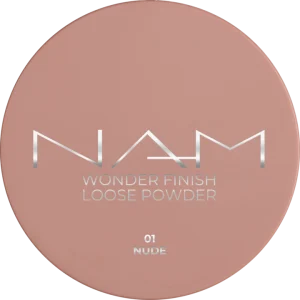 sypki puder koloryzujący do twarzy NAM Wonder Finish 01 Nude