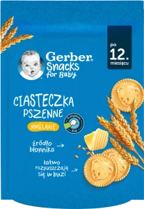 GERBER Kaszka 8zbóż lipa bezmleczna po 6 m-cu 200g