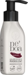 NEBOA Burgund maska do włosów koloryzująca 2w1 100 ml