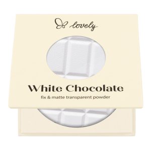 LOVELY Fix & Matte puder do twarzy, ryżowy, White Chocolate 9 g
