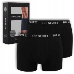 Top Secret Bokserki Męskie Bawełniane 2 sztuki rozmiar XXL