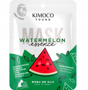 KIMOCO Young Maska w płachcie z ekstraktem z arbuza i wodą lodowcową nawilżająca 25ml