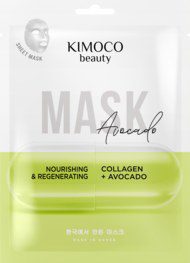 KIMOCO Beauty Collagen & Avocado maska w płachcie