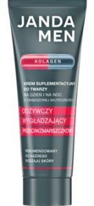 JANDA Men suplementacyjny krem do twarzy z kolagenem