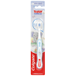 Colgate Baby Szczoteczka do Mycia Zęb&oacute;w dla Dzieci 0-2 Latka Extra Miękka 1 Sztuka