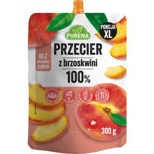 PURENA 100% Przecier z Brzoskwini z witaminą C 300 g