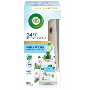 Air Wick ACTIVE FRESH Dufuzor + zapas Fresh Cotton 228 ml